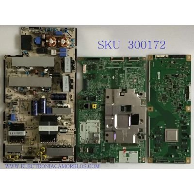 KIT DE TARJETAS PARA TV LG / NUMERO DE PARTE MAIN EBT64492804 / EAX67125703 / EAX67125703(1.1) / FUENTE 64490601 / EAY64490601 / 3PCR01905B / T-CON 6871L-5027H / 6870C-0711C / PANEL LC650AQD (EK)(A1) / MODELO OLED65C7P-U / OLED65C7P-U.BUSYLJR